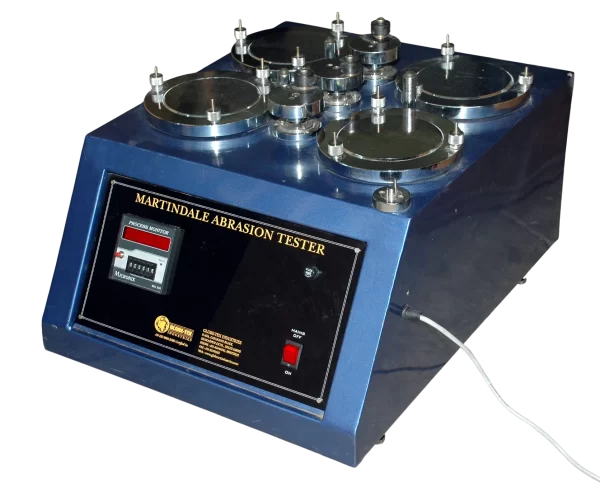MARTINDALE ABRASION CUM PILLING TESTER