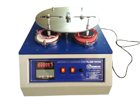 MARTINDALE ABRASION CUM PILLING TESTER