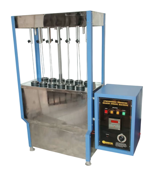 ATMOSPHERIC PRESSURE BEAKER DYEING MACHINE