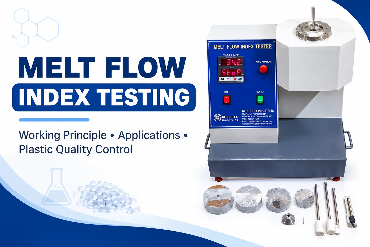 Read more about the article Melt Flow Index Tester: Working Principle, Applications and Importance